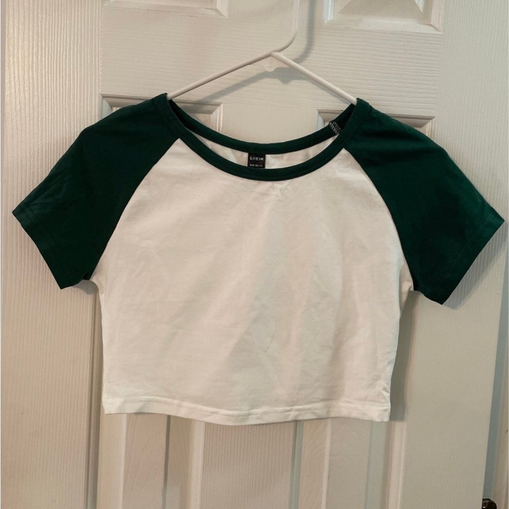 Color block crop top